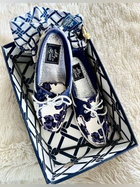 Milly x Sperry Top-Sider | Limited Edition Floral Boat Shoes.
